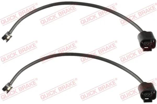 Warning Contact, brake pad wear